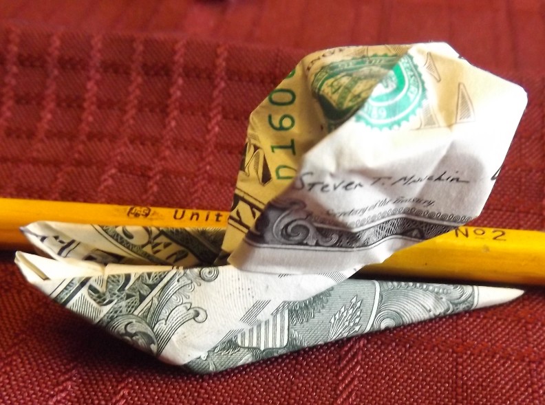 Joshua's-Origami-Folded-$1-Bills